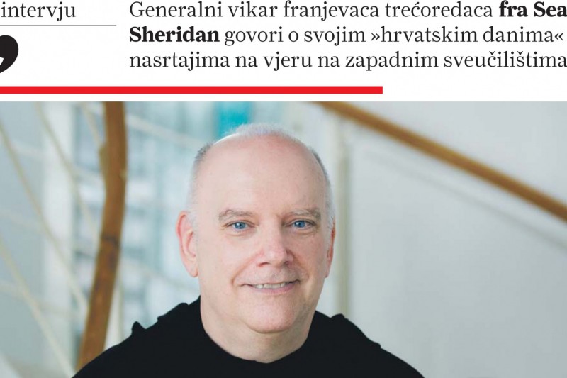 Razgovor Glasa Koncila s generalnim vizitatorom franjevaca trećoredaca fra Seanom Sheridanom Razgovor Glasa Koncila s generalnim vizitatorom franjevaca trećoredaca fra Seanom Sheridanom