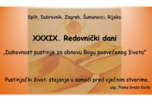 Redovnički dani