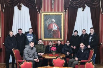 Salezijanski kandidati posjetili Bogoslovno sjemenište u Đakovu
