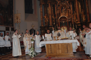 Obred preminuća sv. Franje i uočnica proslave sv. Franje u Osijeku