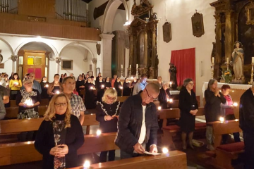 U šibenskoj crkvi sv. Frane bdjenjem započela svetkovina Serafskog Oca