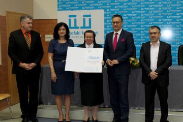 Sestri Zdravki Leutar, ASC, dodjeljena nagrade Sveučilišta u Mostaru za nastavno-stručni rad