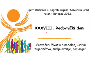 XXXVIII. Redovnički dani