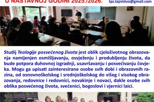 Studij Teologije posvećnog života