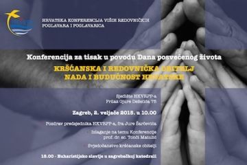 Konferencija za tisak u povodu Dana posvećenog života