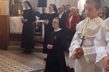 Sestra Vesna Stojanović položila vječne zavjete
