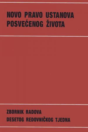 Novo pravo ustanova posvećenog života