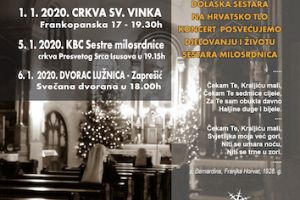 Božićni koncert sestara milosrdnica