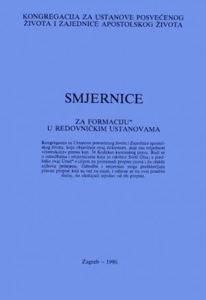 Smjernice za formaciju u redovničkim ustanovama